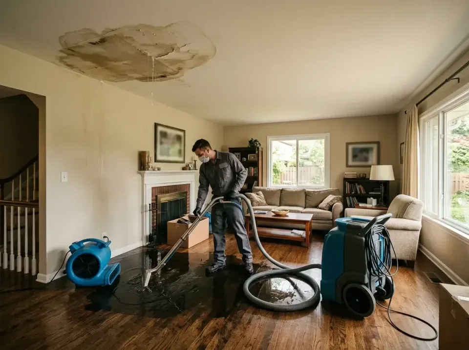 attic-pipe-burst-ceiling-drip-008 — frequently asked questions, Water Damage Restoration & Carpet Care in Williston Park, NY